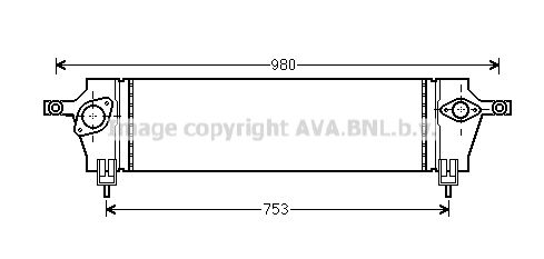 AVA QUALITY COOLING Välijäähdytin DNA4333